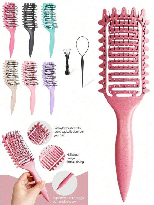 Brosse Définissante rose 