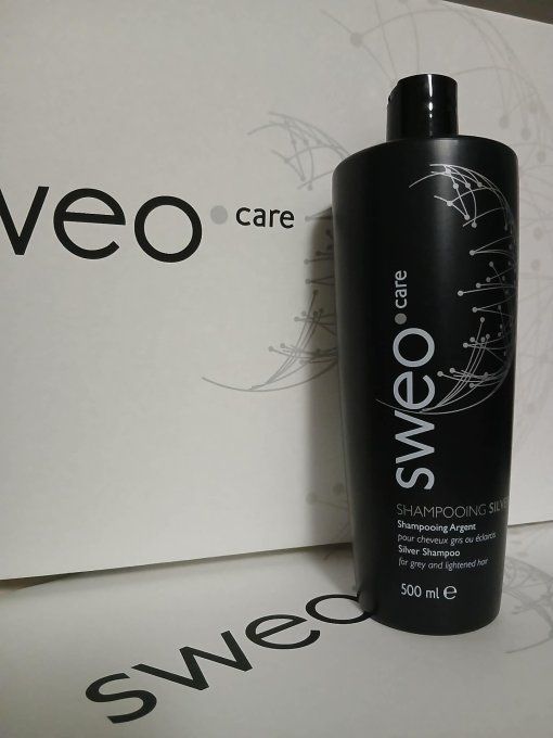 Shampoing Silver Sweo 500ml -cheveux blonds méchés