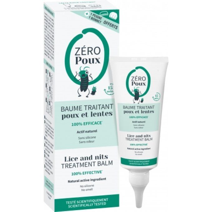 Baume traitant Zéro Poux Mulato