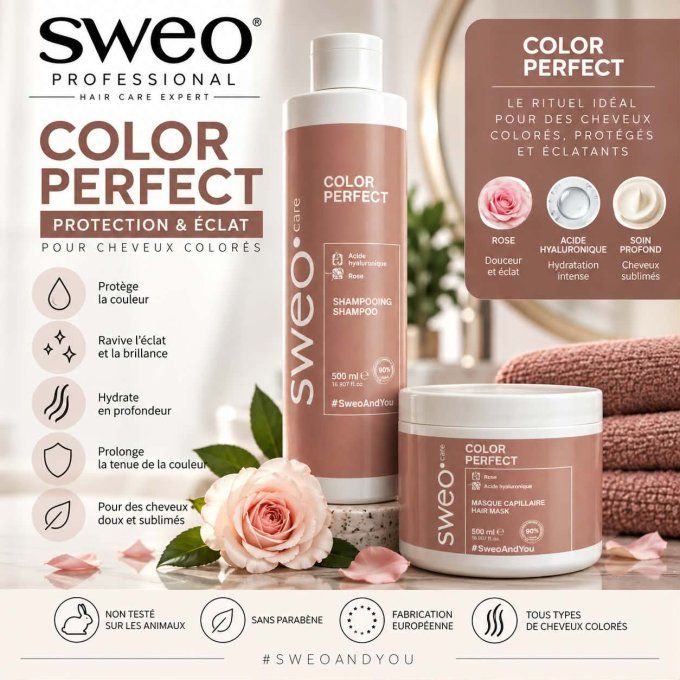 Duo Color Perfect Sweo-Shampoing+Masque 500ml