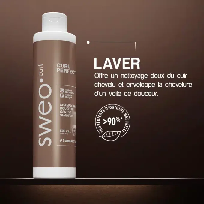 Shampoing douceur cheveux bouclés Curl Perfect