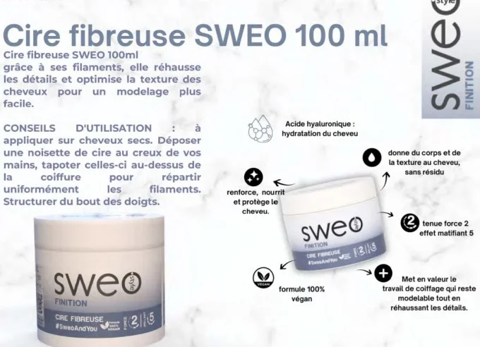 Sweo style Cire fibreuse 100 ml