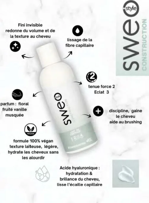 Sweo style lait de coiffage 200ml
