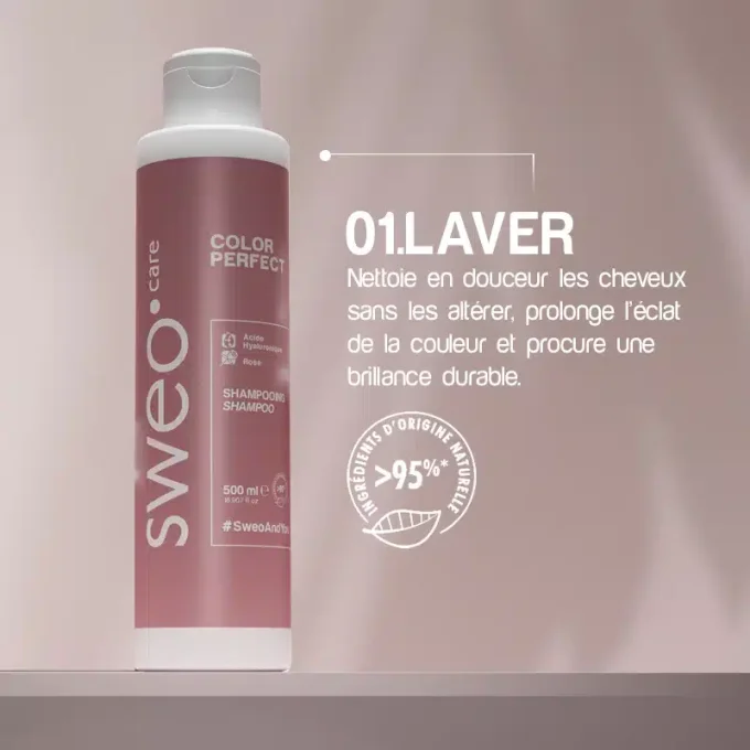  Shampoing Color Sweo 500ml - protection couleur 