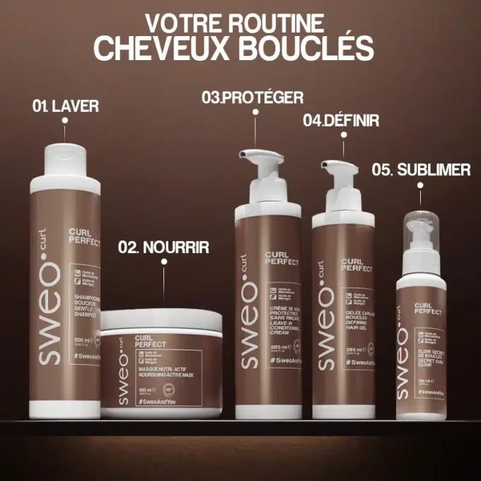 Masque nutri-actif cheveux bouclés Curl Perfect